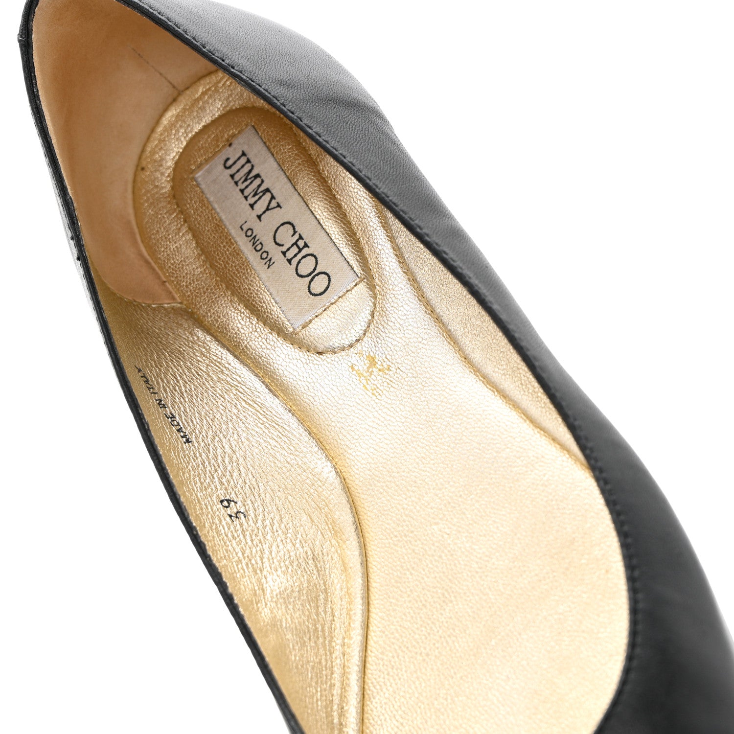 Jimmy Choo Suede Crystal Weber Flats 39 Black 14 of 16
