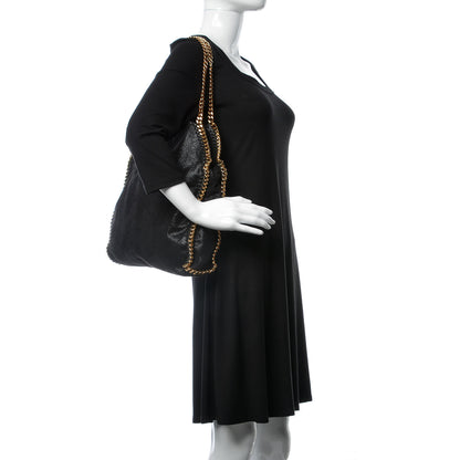 Stella McCartney Shaggy Deer Small Falabella Tote Black 2 of 8