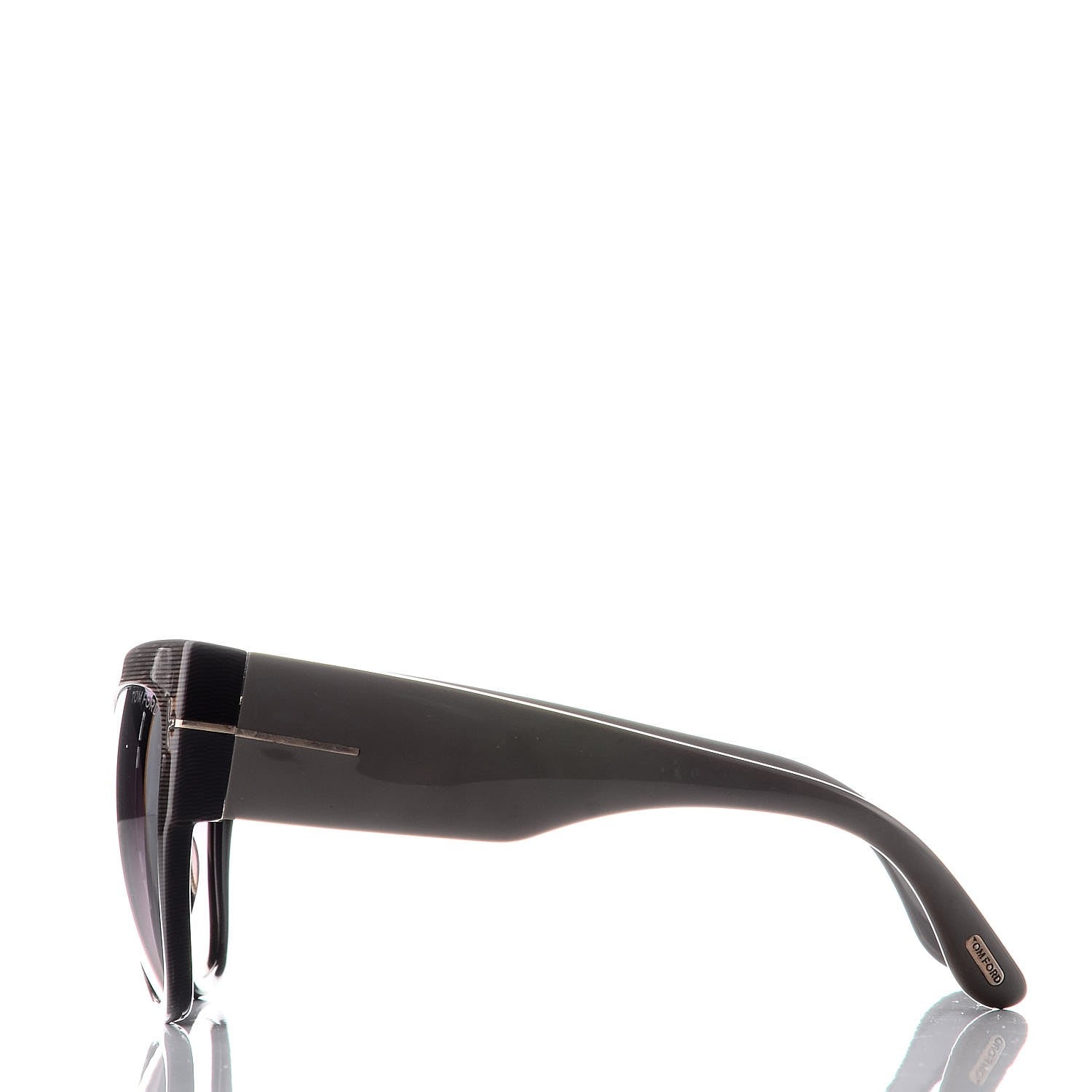 Tom Ford Acetate Anoushka Cat Eye Sunglasses TF371 Dove Grey 3 of 7