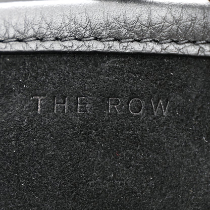 The Row Grained Calfskin Large N/S Park Tote Black 6 of 10