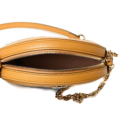 Gucci GG Supreme Monogram Flora Web Mini Ophidia Round Shoulder Bag Beige Multicolor Crop 5 of 13