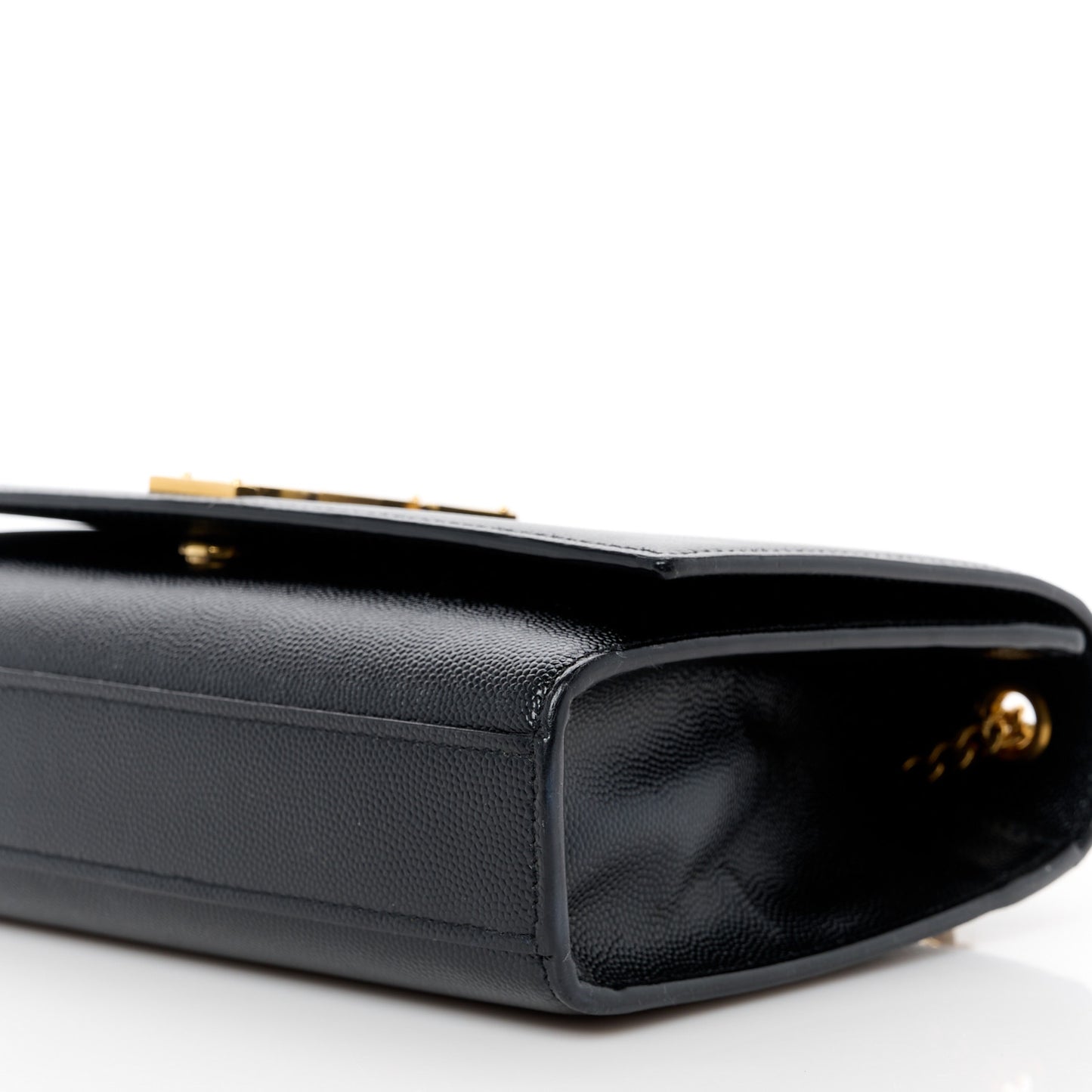 Grain De Poudre Medium Classic Monogram Kate Satchel Black
