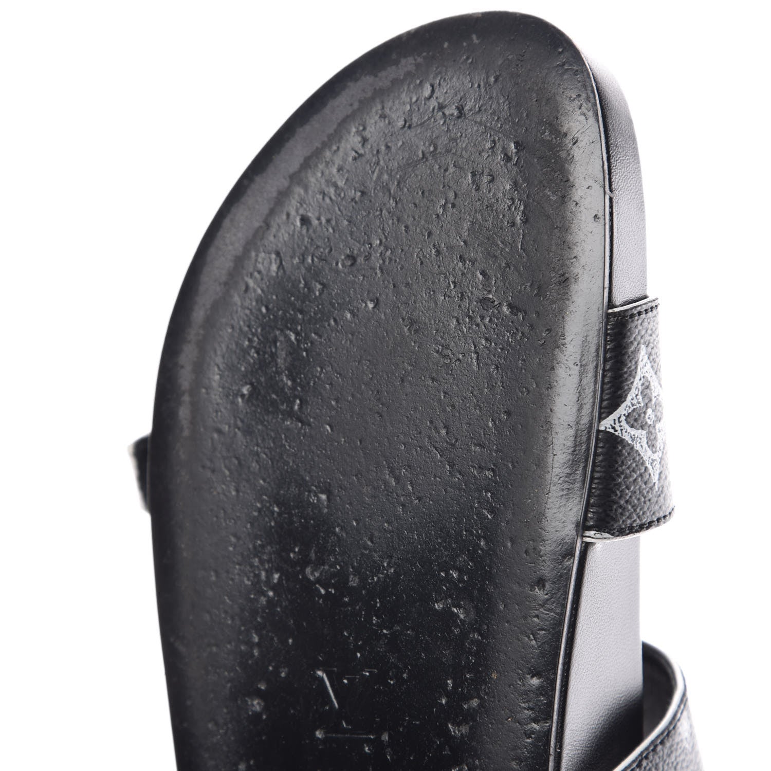 Louis Vuitton Catogram Bom Dia Flat Mule 37 Black White 7 of 10