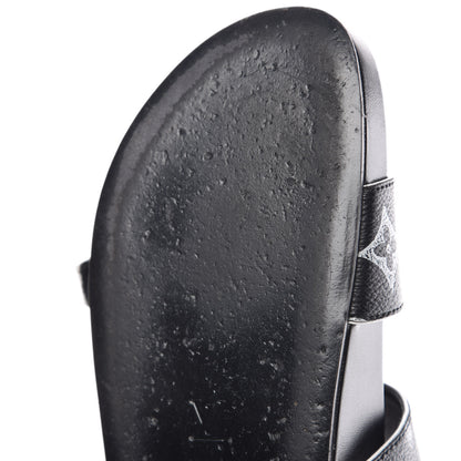 Louis Vuitton Catogram Bom Dia Flat Mule 37 Black White 7 of 10