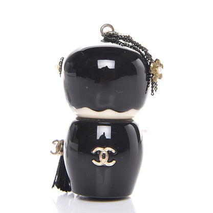Chanel Resin China Doll Necklace Black 5 of 7