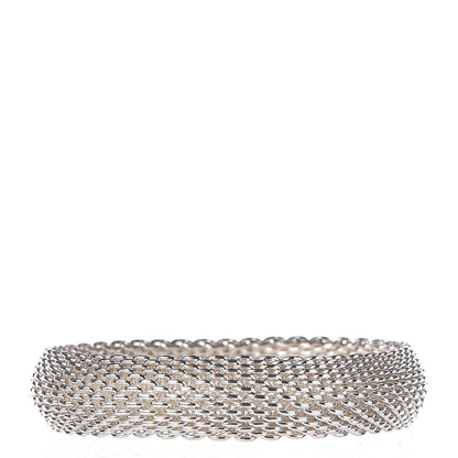 Tiffany Sterling Silver Somerset Mesh Bracelet 1 of 4