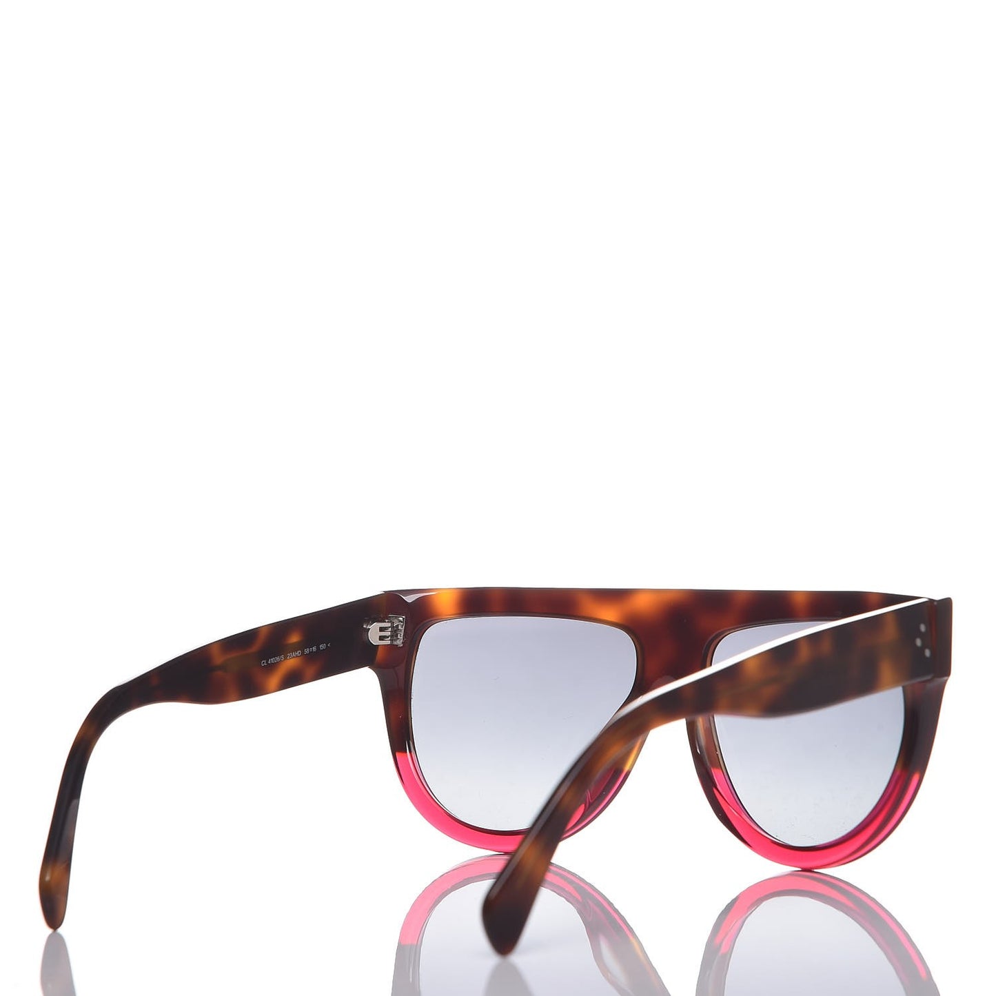 Acetate Shadow Sunglasses CL 41026/S Tortoise Havana Blue