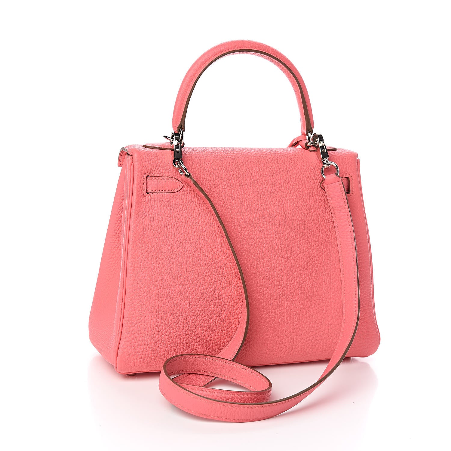 Hermes Togo Kelly Retourne 25 Rose Lipstick 3 of 33