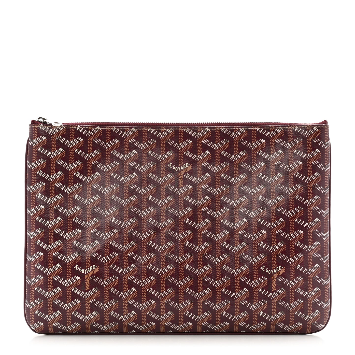 Goyardine Senat Pochette Burgundy