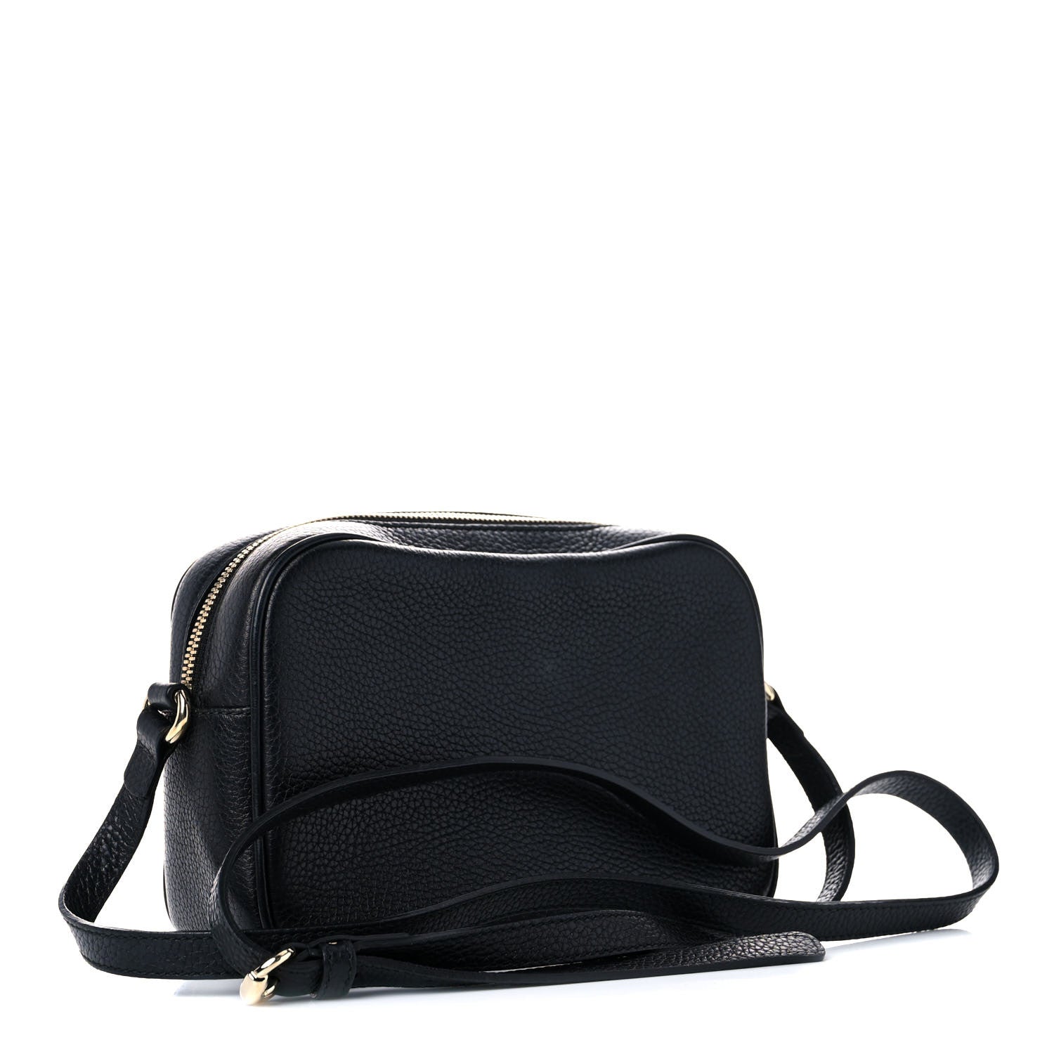 Gucci Pebbled Calfskin Small Soho Disco Bag Black 3 of 11