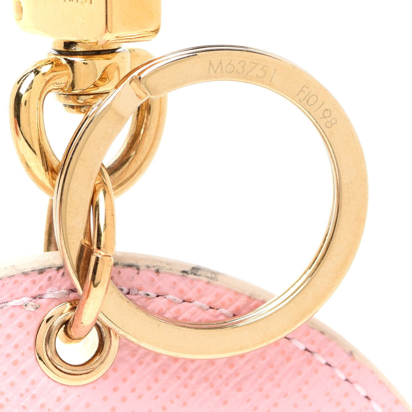 Damier Azur 2018 Christmas Animation Bag Charm Key Ring