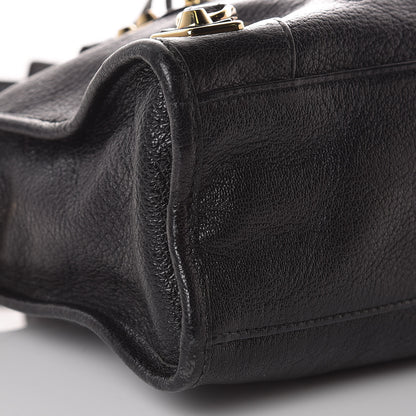 Balenciaga Chevre Gold Metallic Edge Hardware S City Black 11 of 12