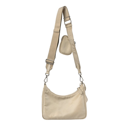 Prada Re-Nylon Saffiano Re-Edition 2005 Shoulder Bag Deserto 3 of 9