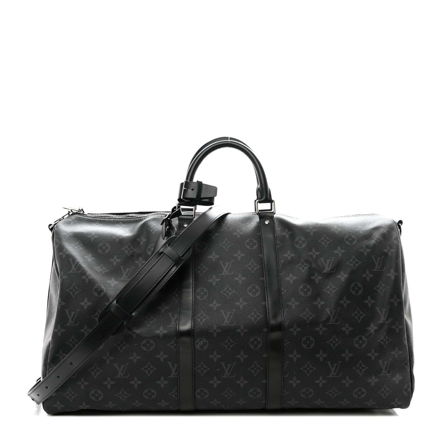 Louis Vuitton Monogram Eclipse Keepall Bandouliere 55 1 of 10