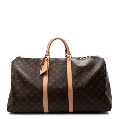Louis Vuitton Monogram Keepall Bandouliere 55 1 of 9