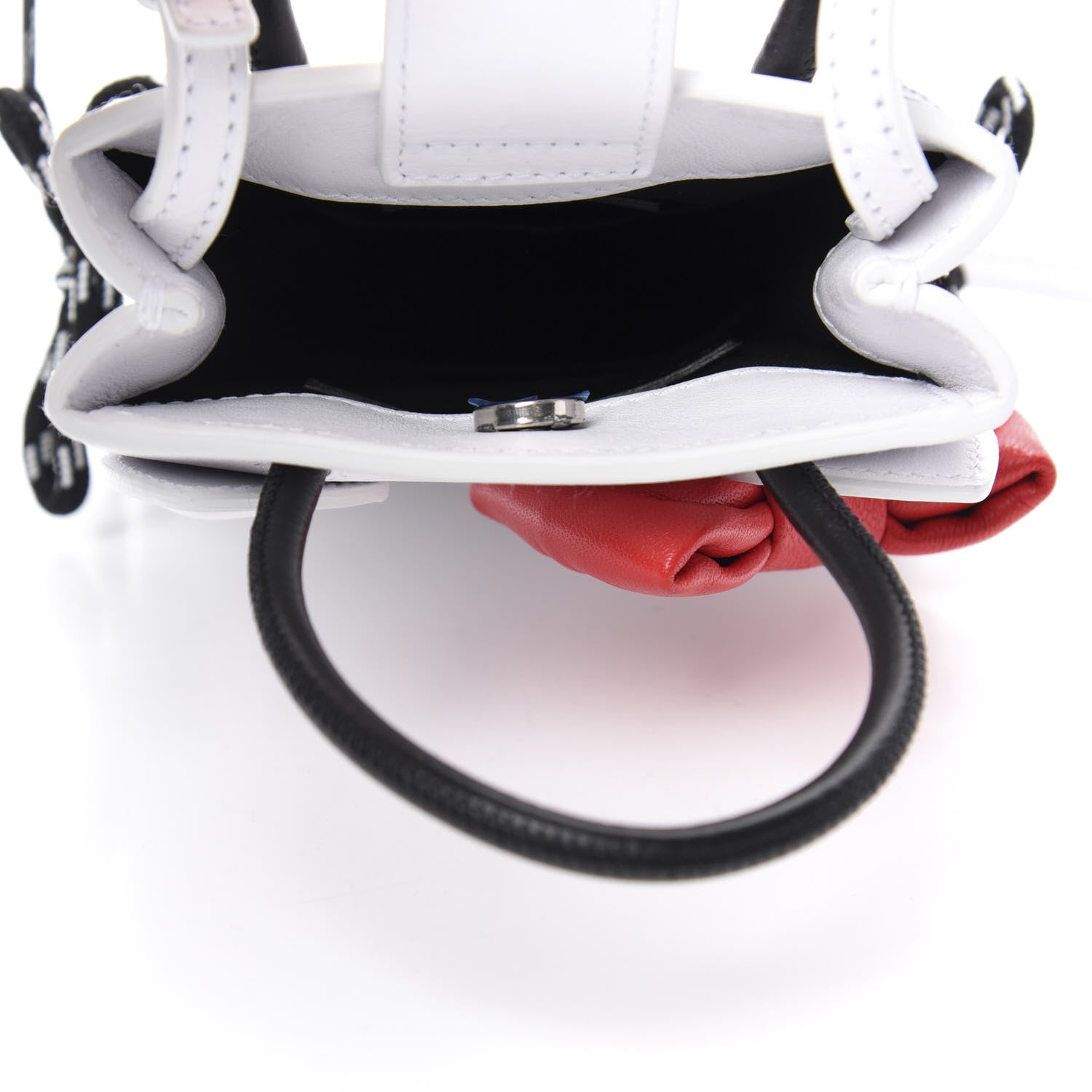 Balenciaga Calfskin Hello Kitty Phone Holder White 5 of 10