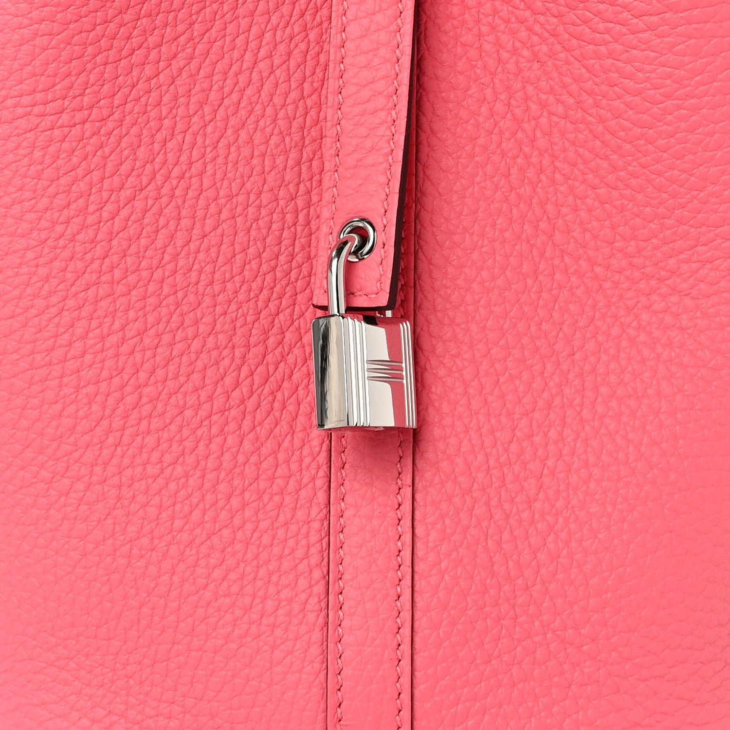 Hermes Taurillon Clemence Picotin Lock 18 PM Bubblegum Pink 7 of 10