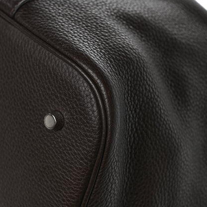 Hermes Taurillon Clemence Picotin Lock TGM Chocolate 9 of 10