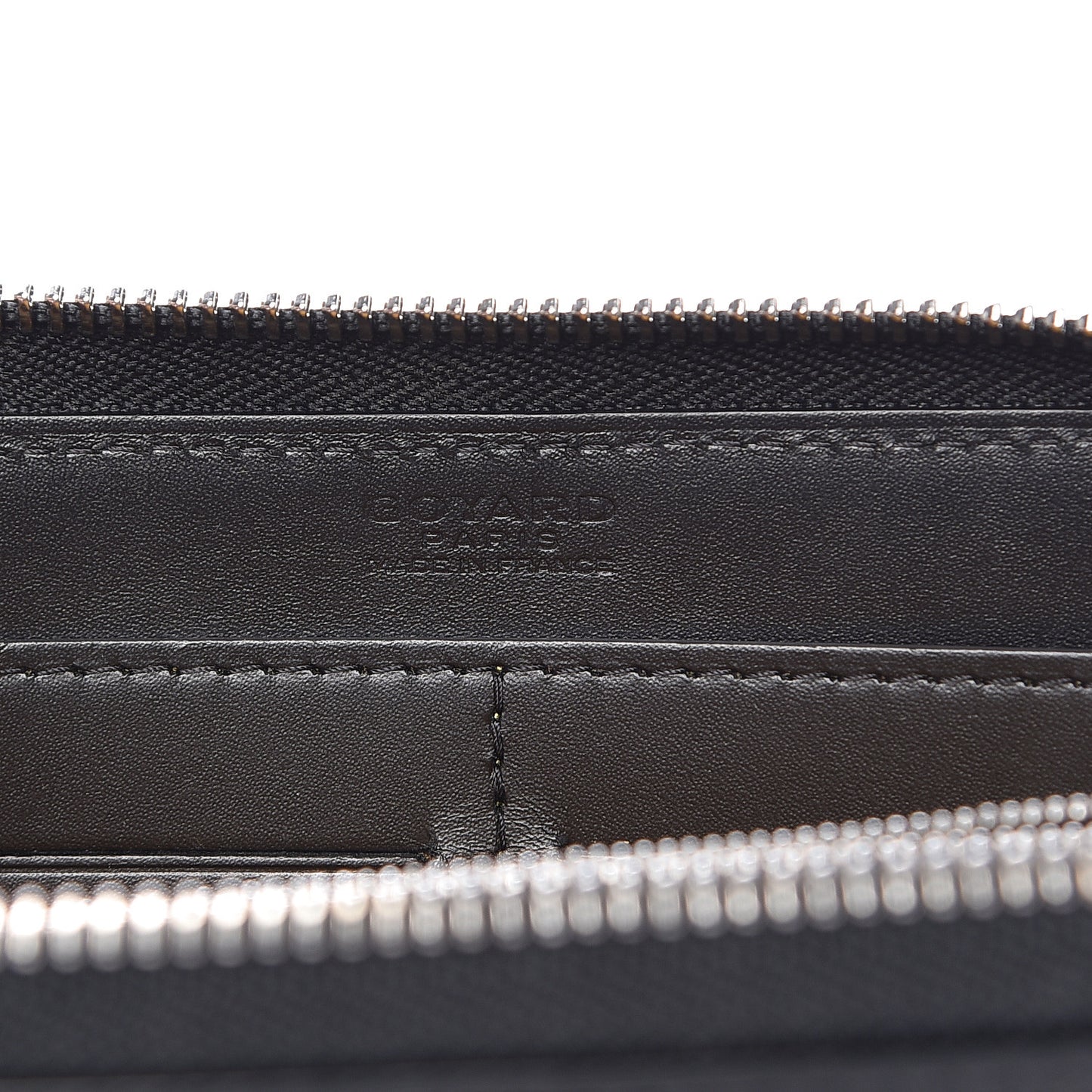 Goyardine Matignon Zip Around GM Wallet Black