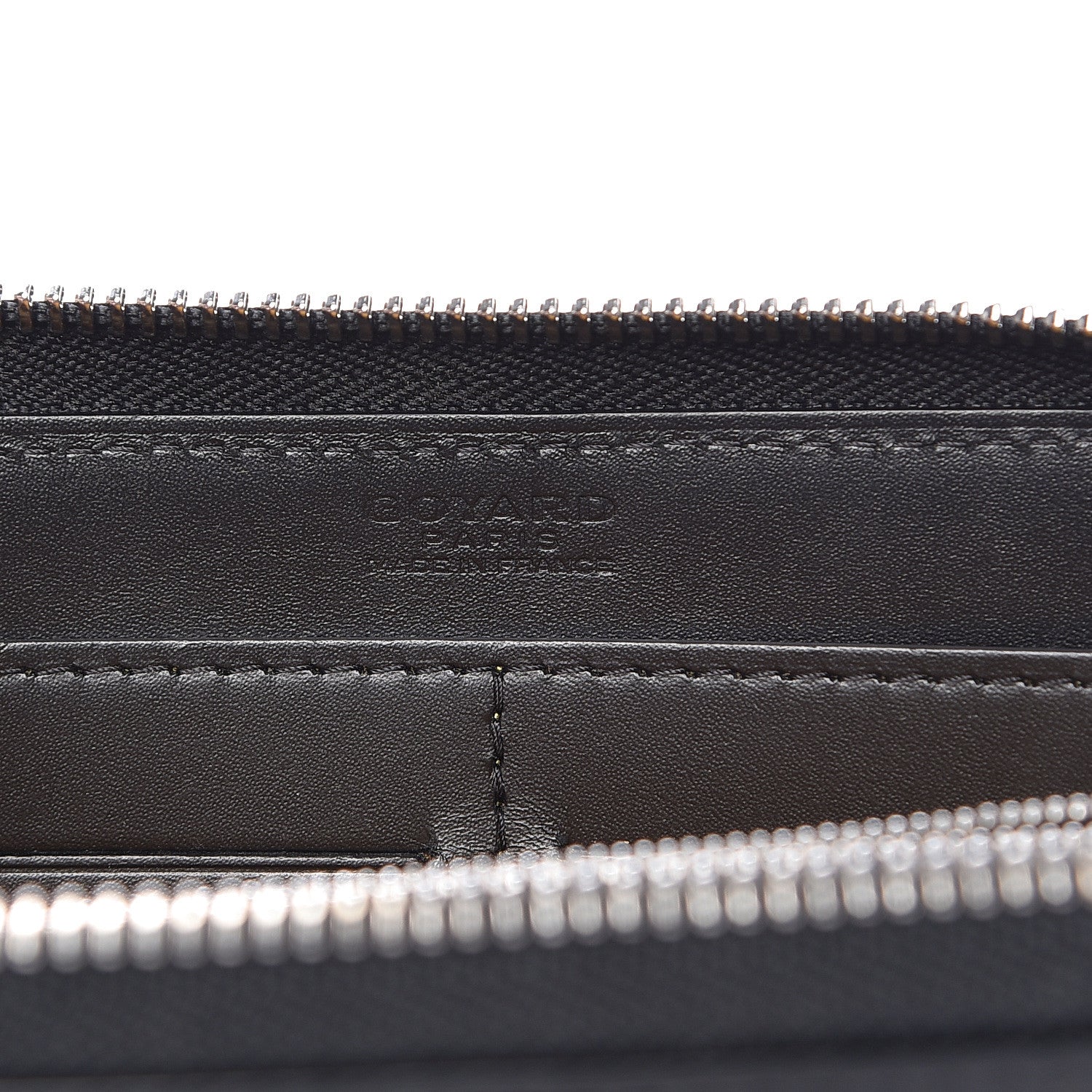 Goyard Goyardine Matignon Zip Around GM Wallet Black 7 of 10
