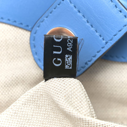 Gucci Monogram Medium Sukey Tote Blue 9 of 19