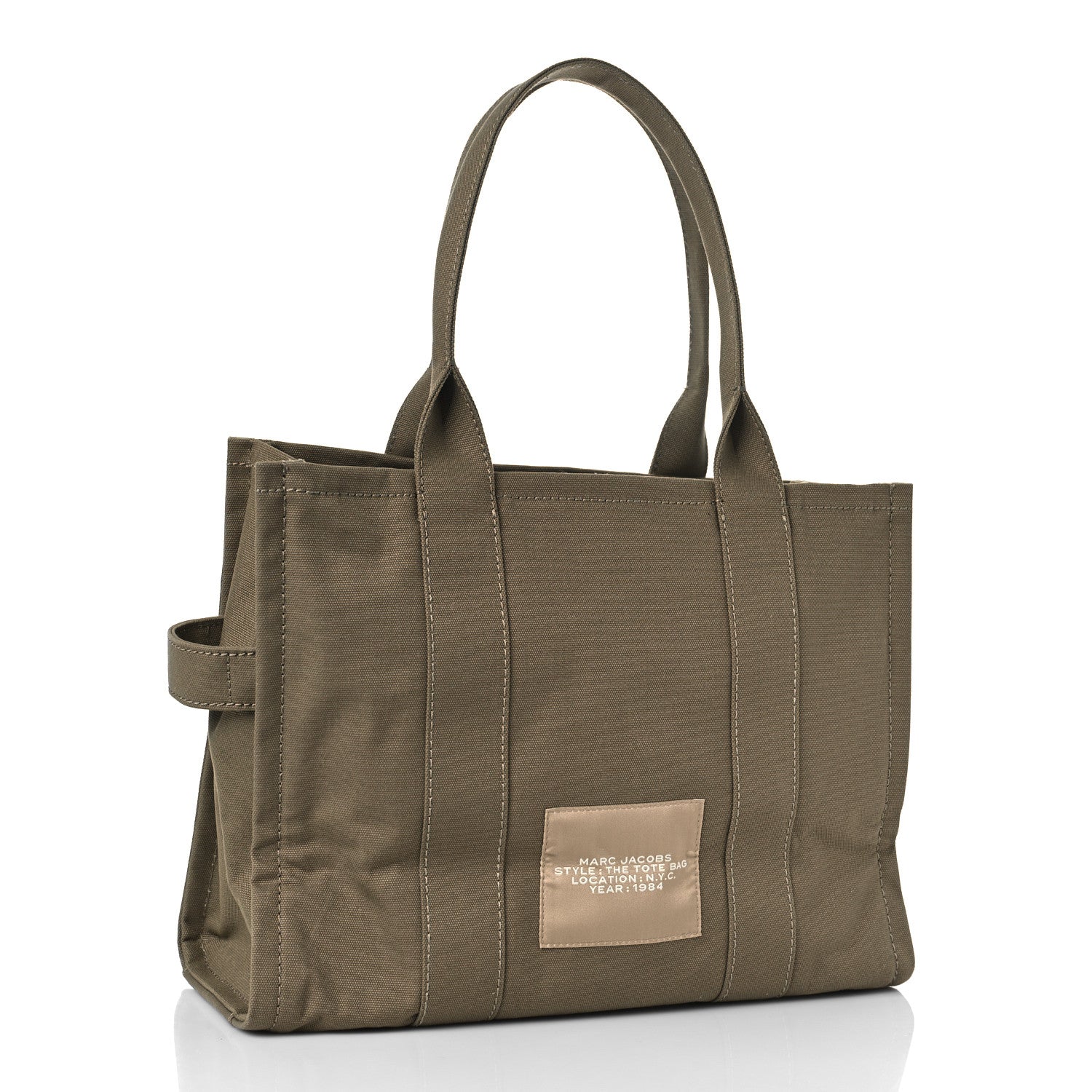 Marc Jacobs Canvas Large Summer Tote Bag Slate Green 2 of 9
