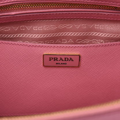 Prada Saffiano Medium Galleria Double Zip Tote Geranio 6 of 13