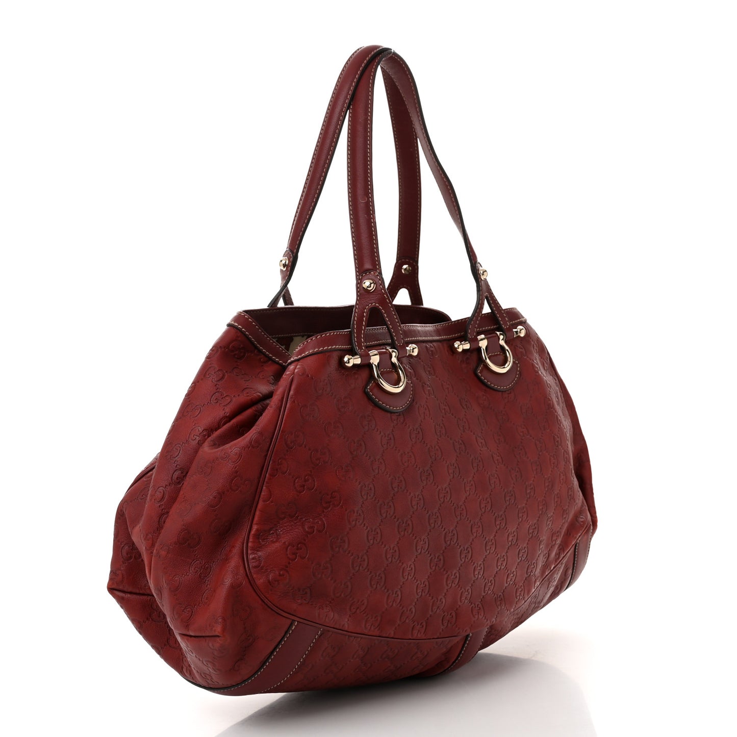Guccissima Shoulder Bag Red