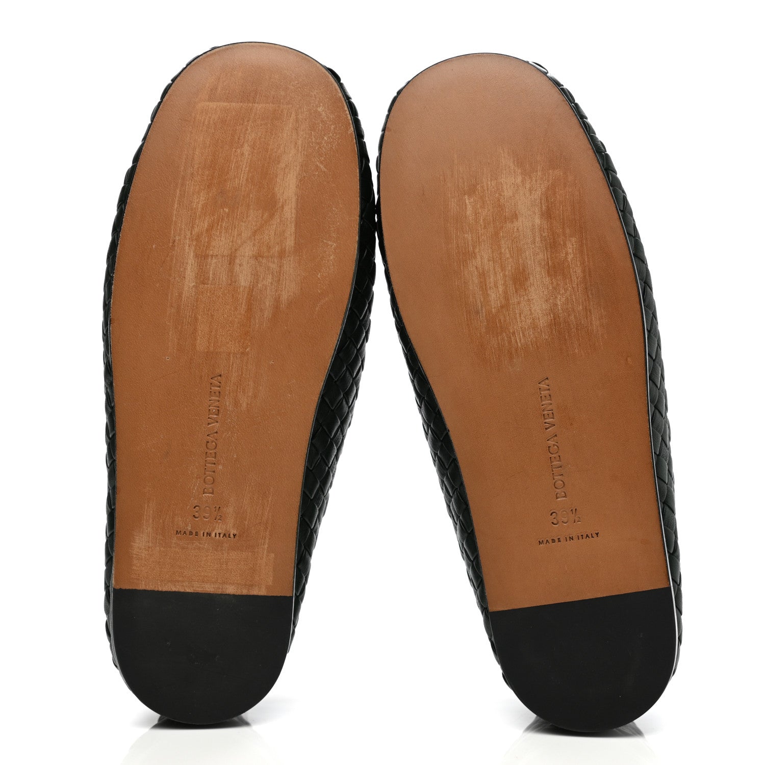 Bottega Veneta Nappa Intrecciato Mens Loafers 39.5 Dark Green 5 of 8