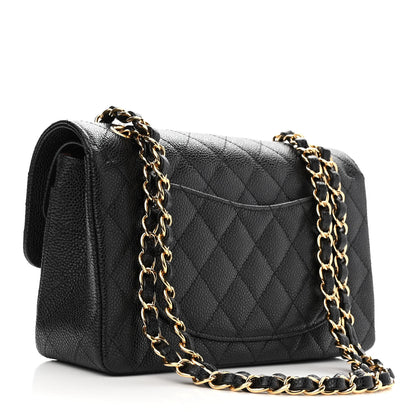 Chanel Caviar Quilted Small Double Flap Black 2 of 11