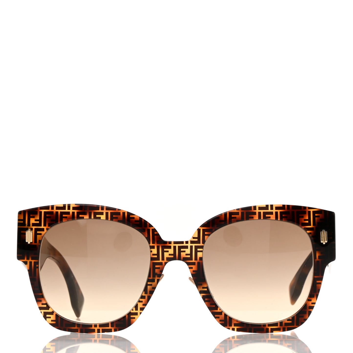 Acetate FF 53mm Sunglasses 0458/G/S Tortoise