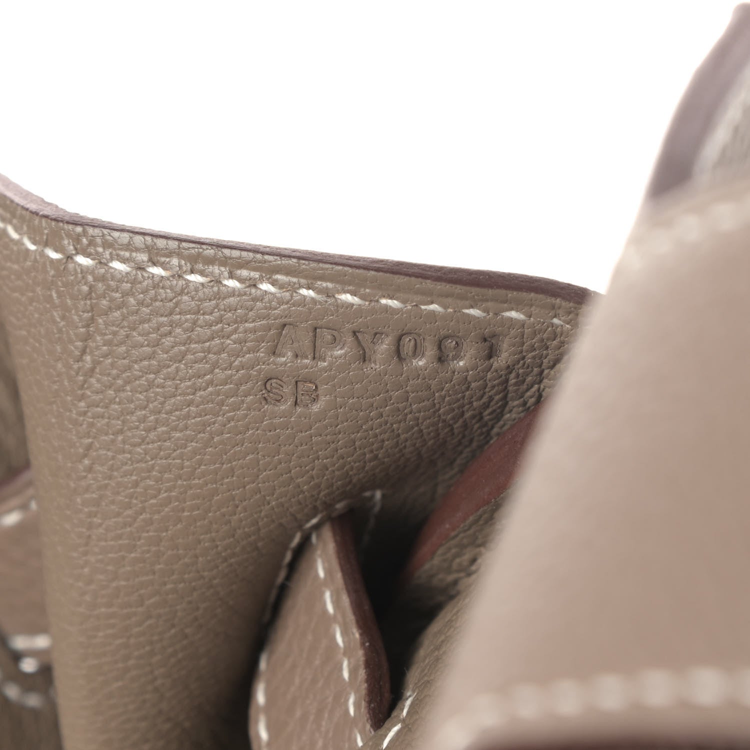 Hermes Togo Birkin 35 Etoupe 6 of 9