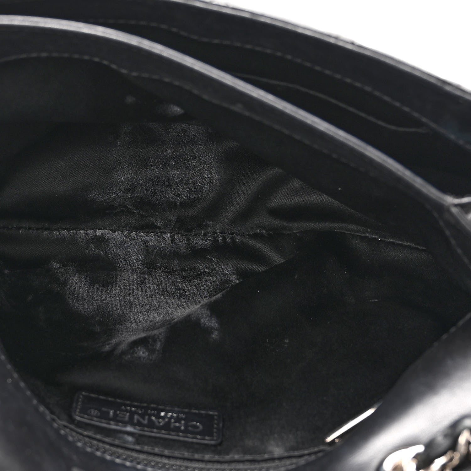 Chanel Lambskin Quilted Large Pagode Piping Flap Black 5 of 11
