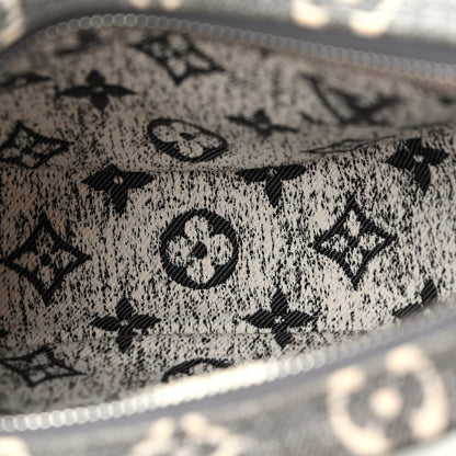 Louis Vuitton Monogram Jacquard Denim Loop Bleu 4 of 10