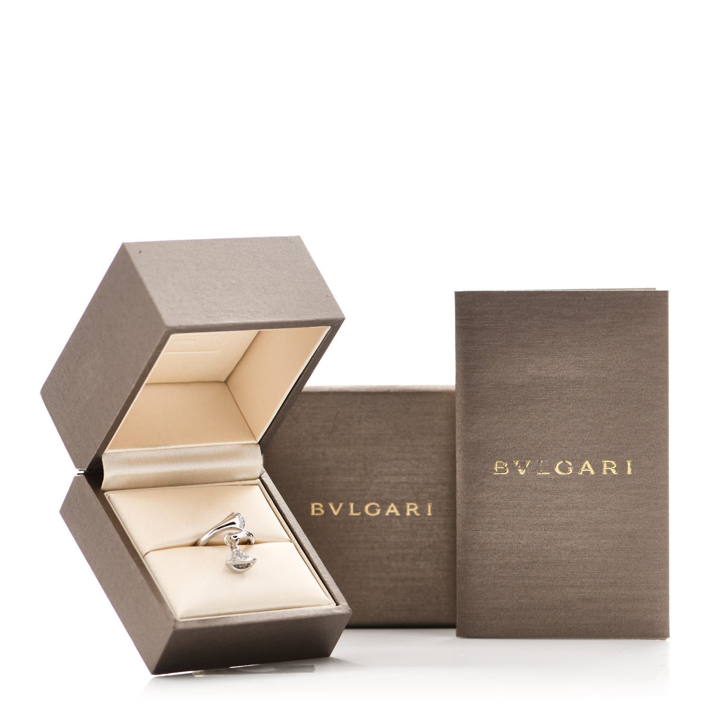 18K White Gold Diamond Divas' Dream Ring 48 4.5