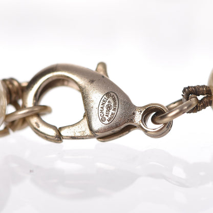 Chanel Crystal Pearl CC Star Bracelet Light Gold 7 of 8