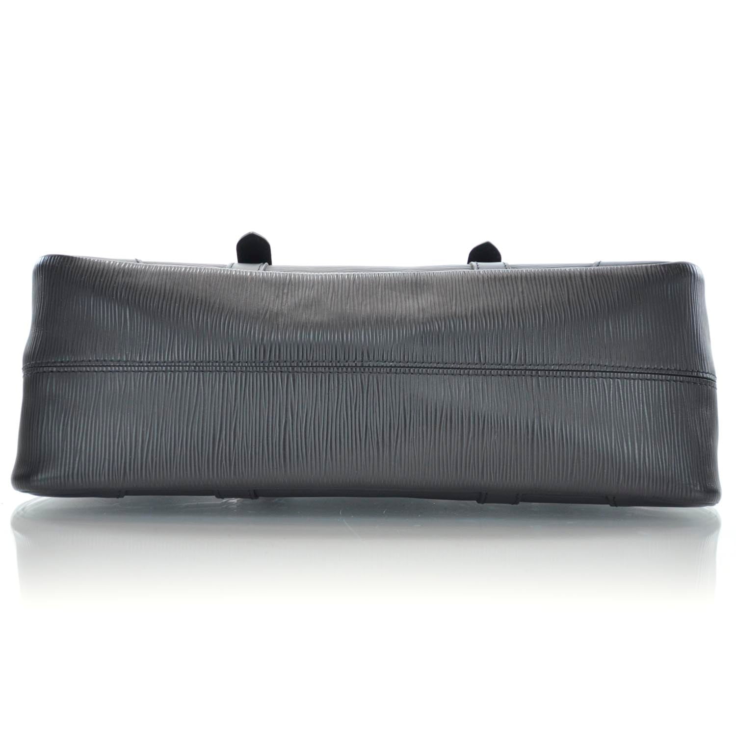 Louis Vuitton Epi Segur MM Black 6 of 10