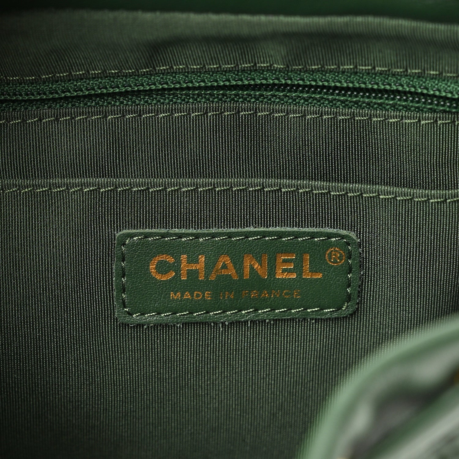 Chanel Calfskin Quilted Small Urban Spirit Backpack Dark Green 6 of 10