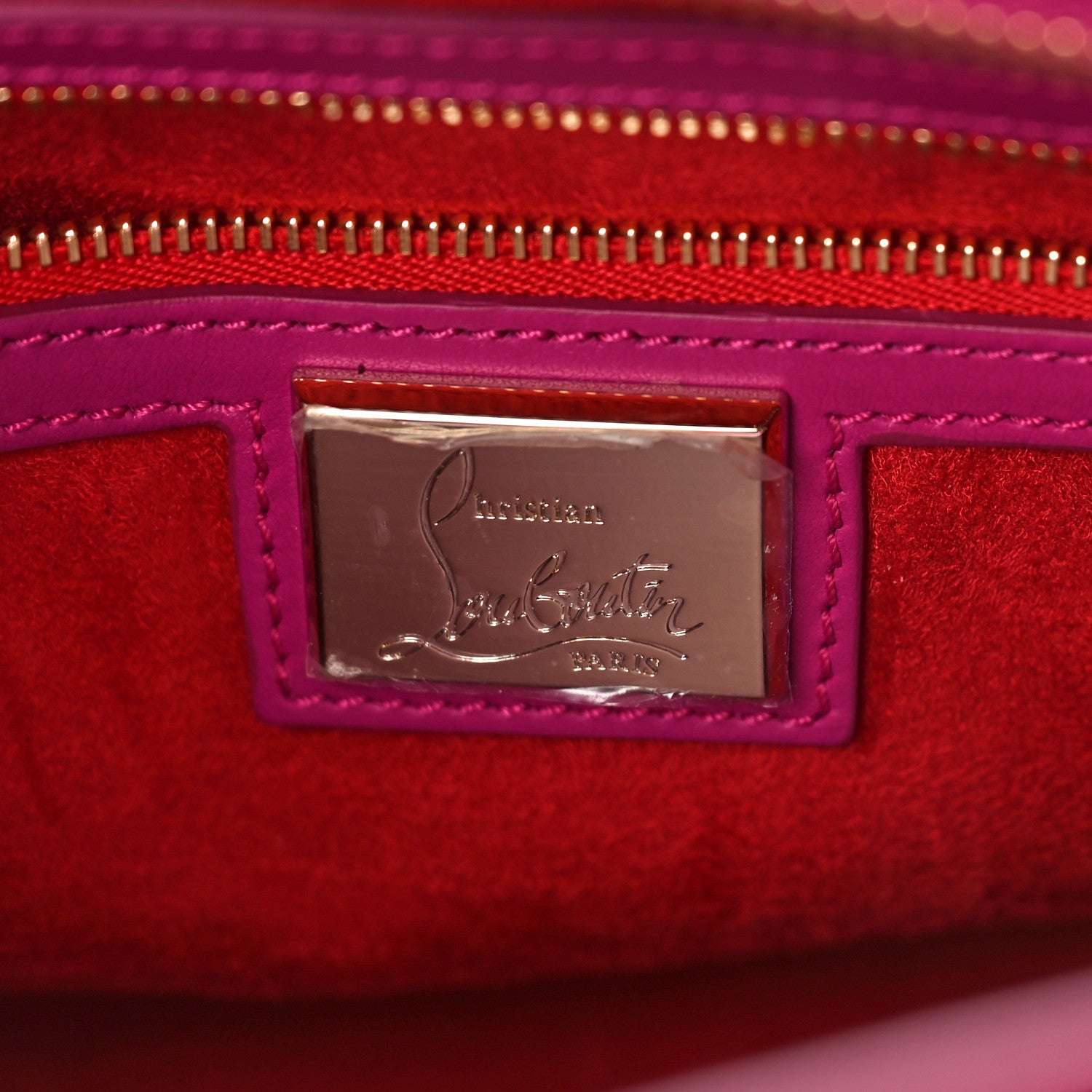 Christian Louboutin Calfskin Empire Small Eloise Tote Indian Rose 6 of 8