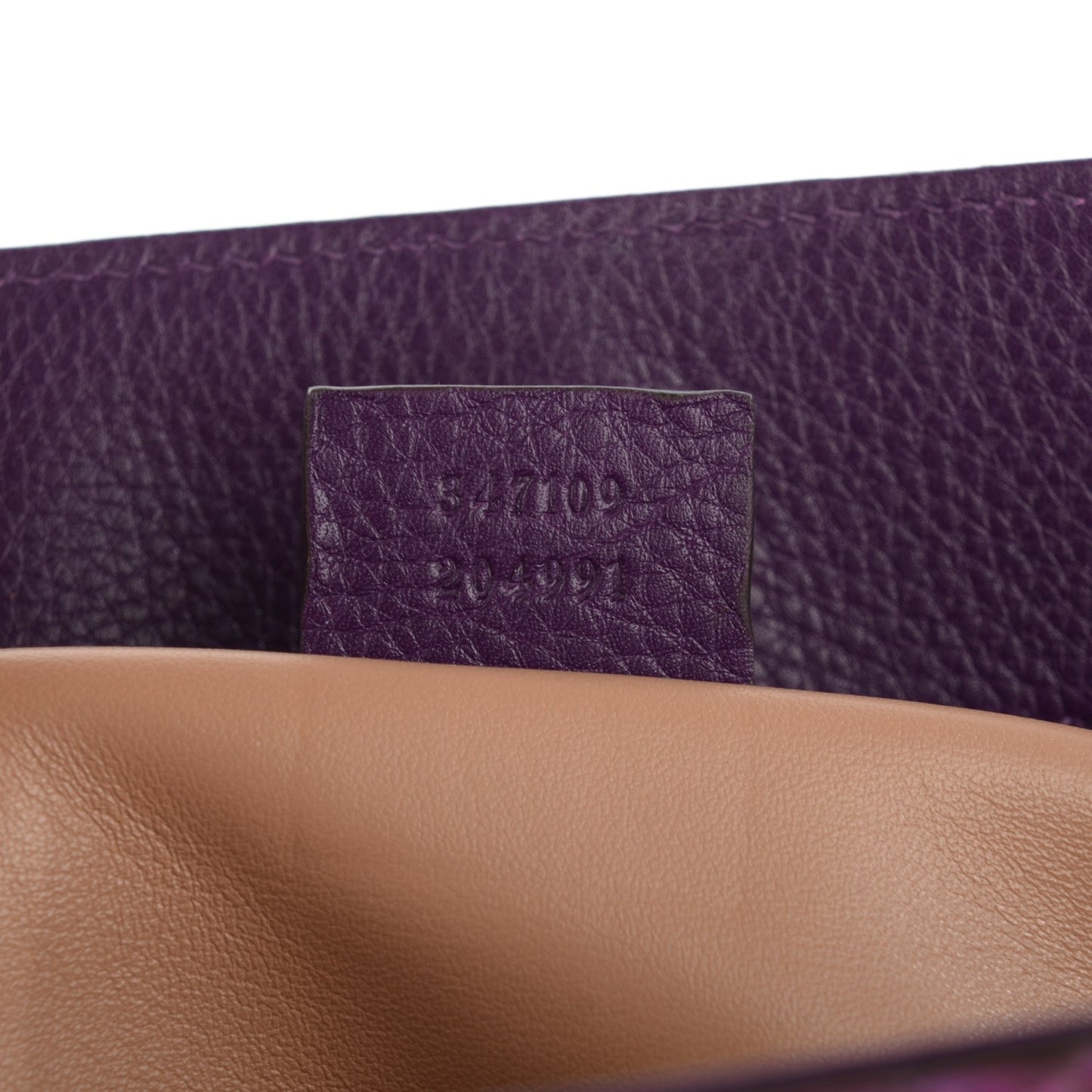 Python Small Nouveau Clutch Purple