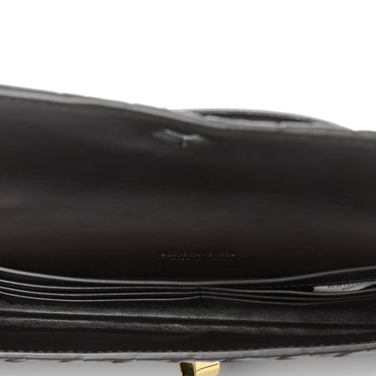 Bottega Veneta Nappa Intrecciato Long Andiamo Top Handle Clutch Fondant 5 of 8