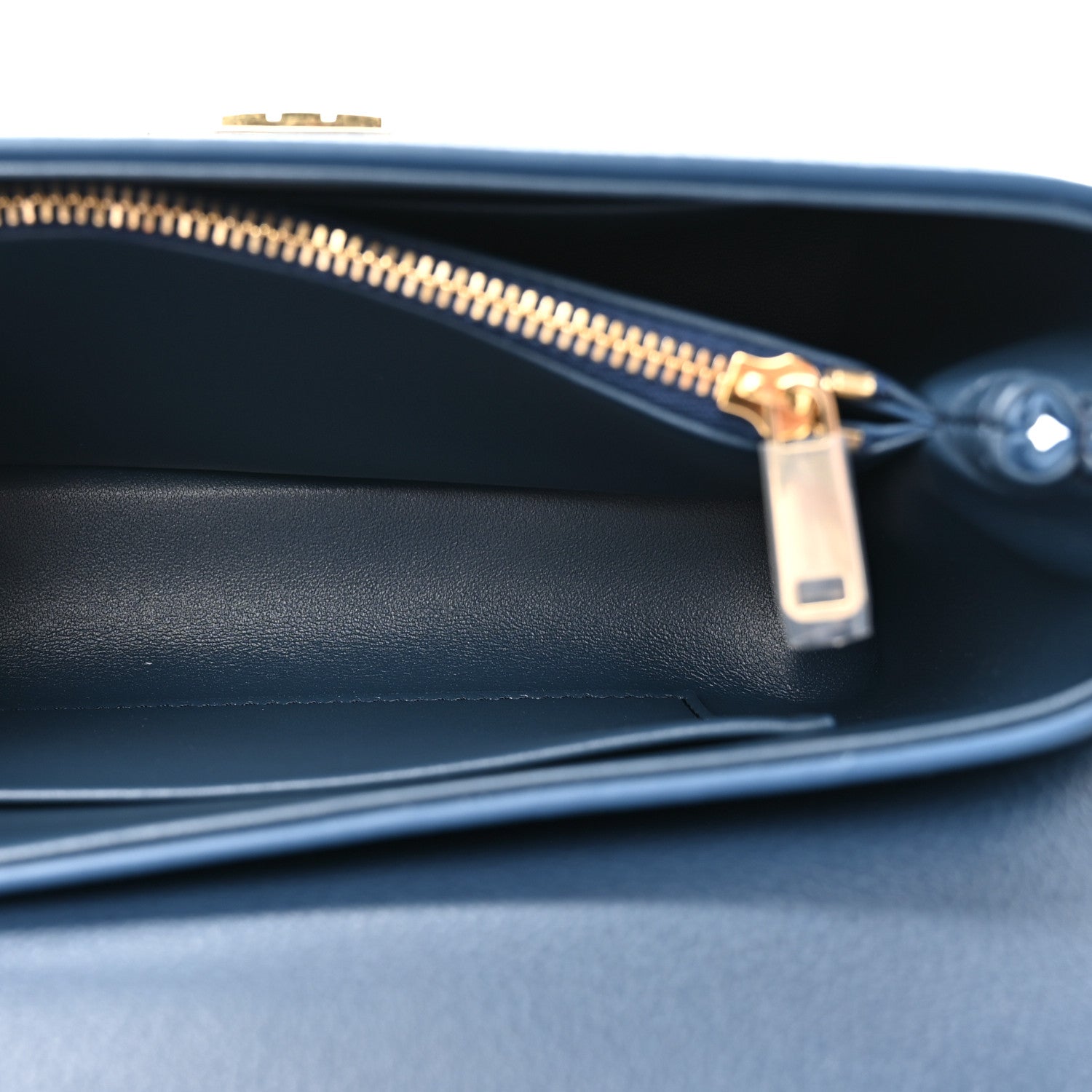 Celine Supple Grained Calfskin Teen Nino Teal Blue 6 of 11