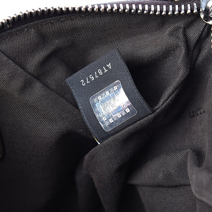 Fendi Zucchino Vachetta Pochette Caffe Argilla Canna di Fucile 7 of 11