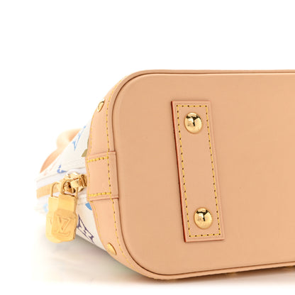 Louis Vuitton LV x TM Monogram Multicolor Alma BB White 8 of 10