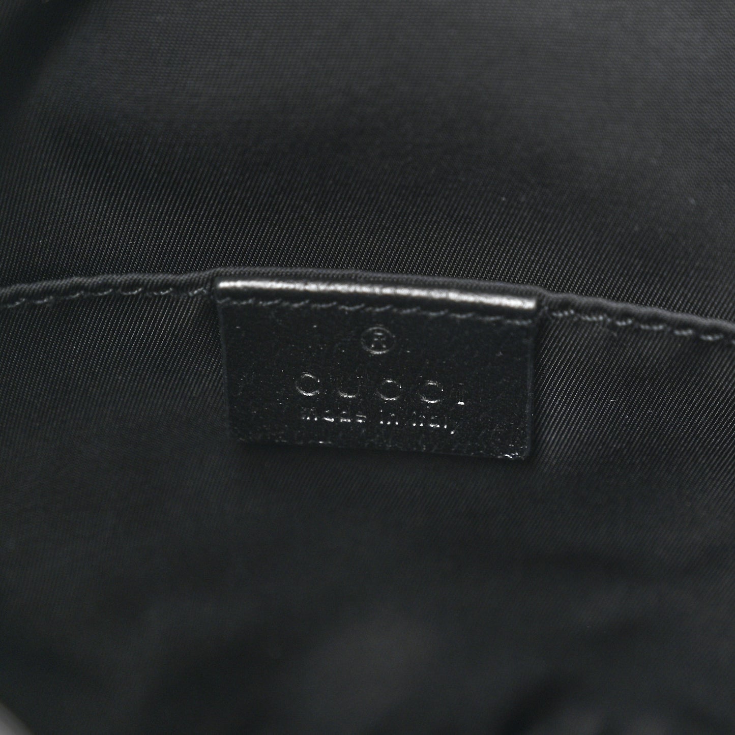Econyl Nylon Monogram Off The Grid Drawstring Bucket Backpack Black