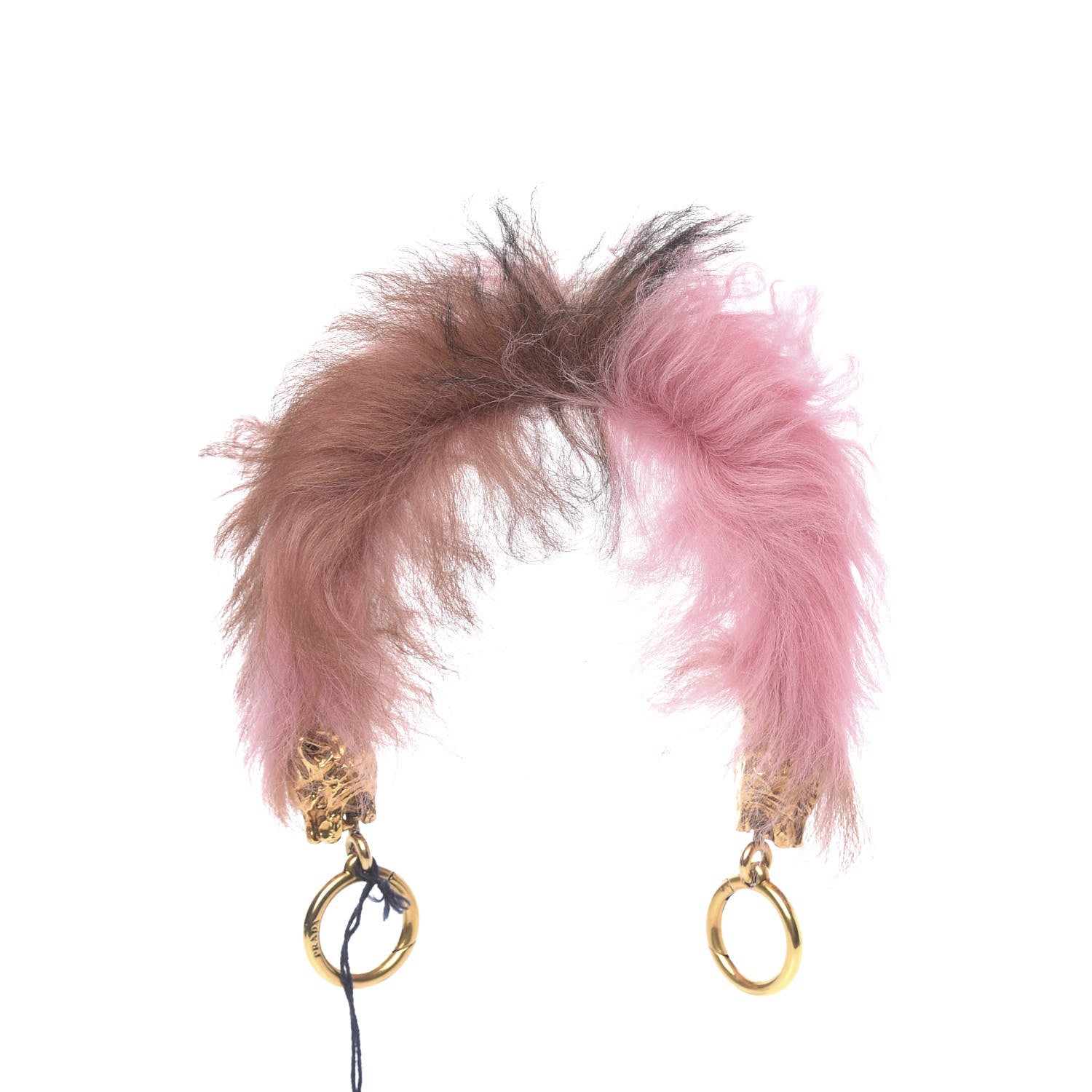 Prada Wool Montone Detachable Handle Strap Begonia Cammello 1 of 5
