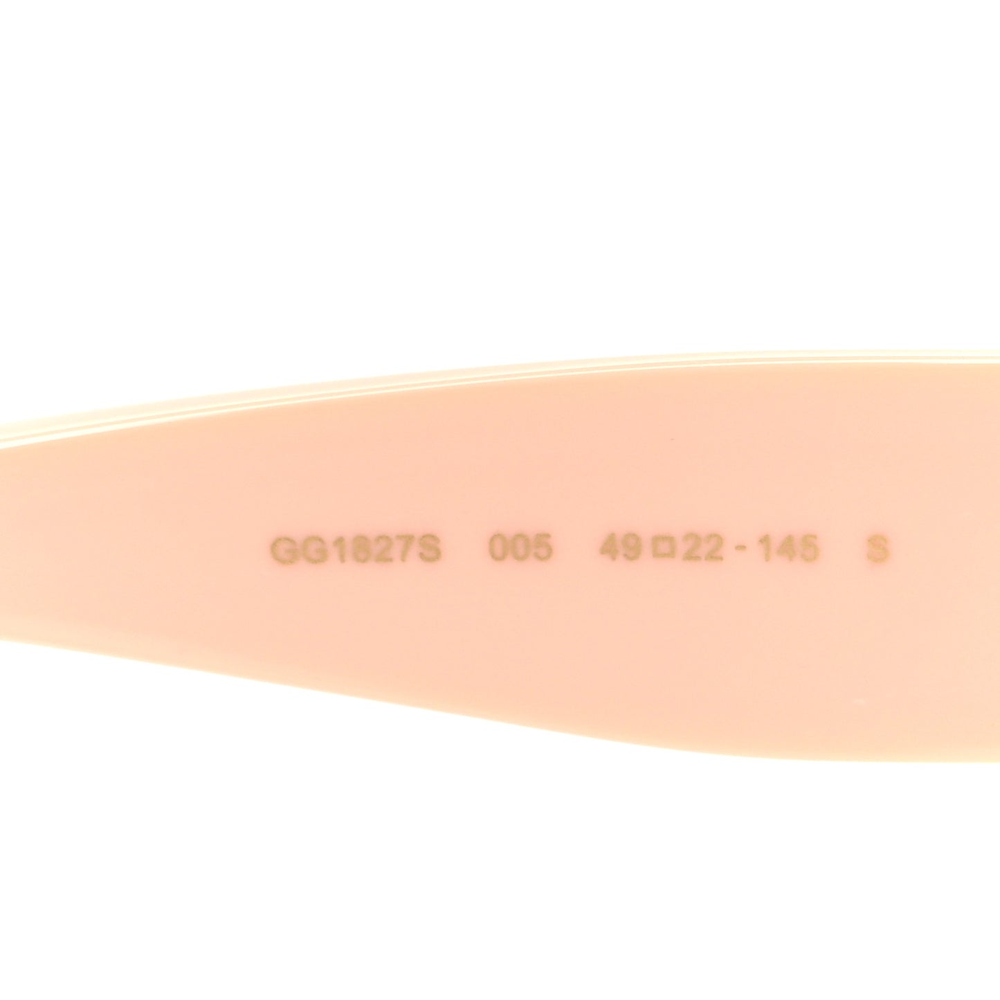 Acetate Cat Eye GG Marmont Logo Sunglasses GG1827S Light Pink