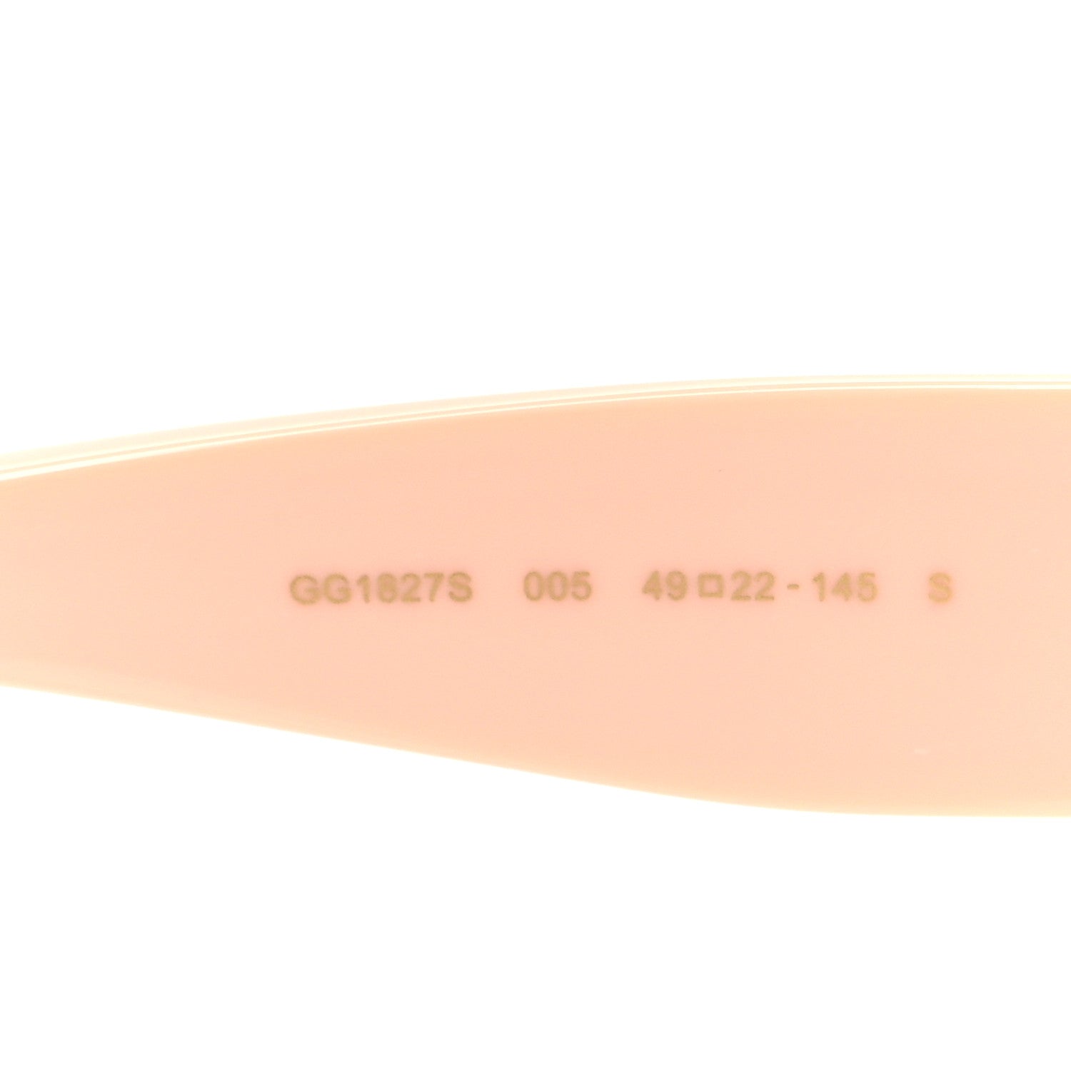 Gucci Acetate Cat Eye GG Marmont Logo Sunglasses GG1827S Light Pink 6 of 8