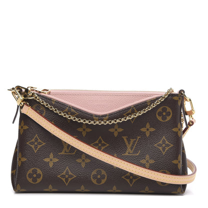 Louis Vuitton Monogram Pallas Clutch Rose Poudre 1 of 10