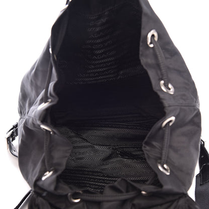 Prada Nylon Vela Medium Backpack Black 5 of 18